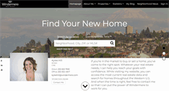 Desktop Screenshot of kyleehillhomes.com